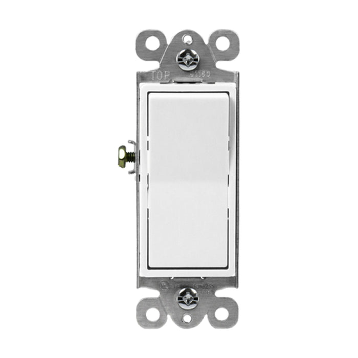 Enerlites 91160 Single-Pole Residential Grade Switch with Back Light, 120-277V AC, 10-Pack