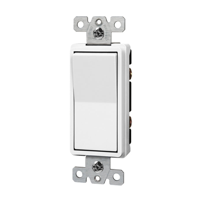 Enerlites 91200 Single-Pole Commercial Grade 20A Decorator Switch, 10-Pack