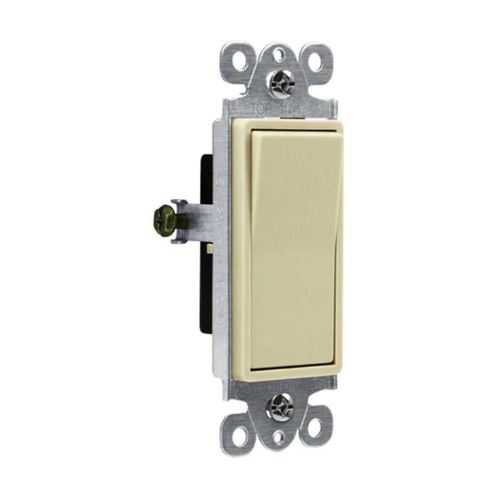 Enerlites 91245 Commercial Grade 15A Momentary Contact Decorator Switch, 10-Pack