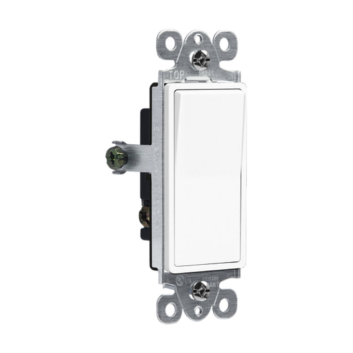 Enerlites 91245 Commercial Grade 15A Momentary Contact Decorator Switch, 10-Pack