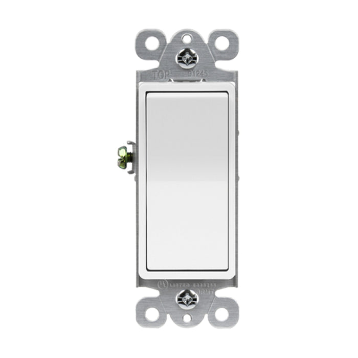 Enerlites 91245 Commercial Grade 15A Momentary Contact Decorator Switch, 10-Pack