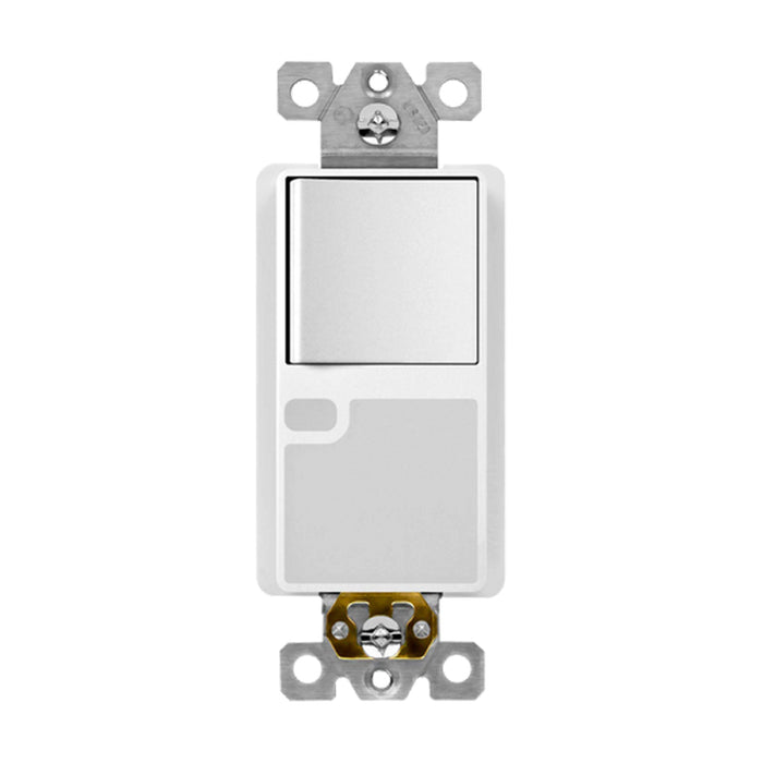 Enerlites 93150-GL Three Way Residential Grade Decorator Switch with Guide Light, 10-Pack