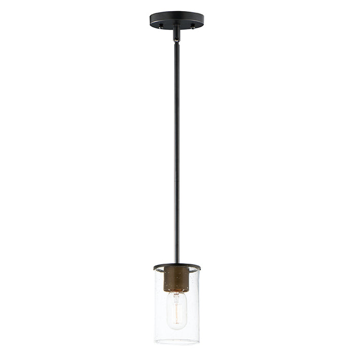 Maxim 91840CD Sleek 1-lt 4" Mini Pendant