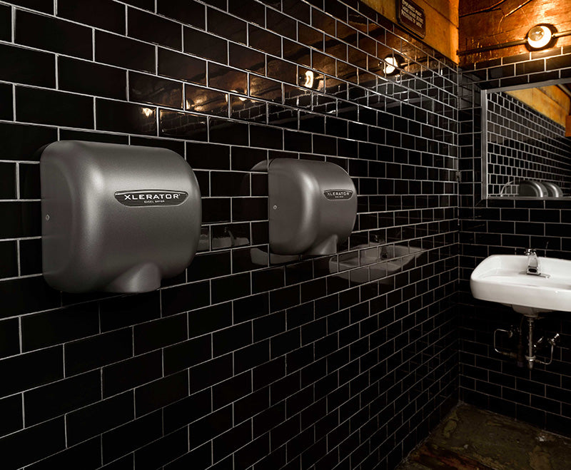 Excel Dryer XLERATOR  High Efficiency Automatic Hand Dryer, Surface Mount, 8 Second Dry Time