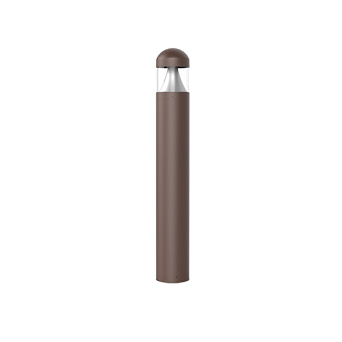 Westgate BOL 44" LED Round Dome Top Bollard - Cone Reflector, Clear Lens