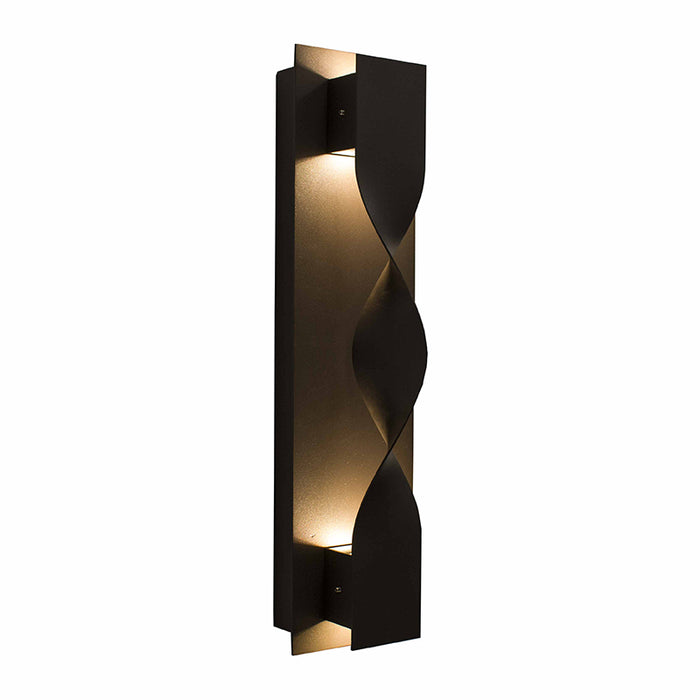 Westgate CRE-08 Crest Crush 10W, 20" Tall LED Outdoor Wall Sconce, 900 Lumens, 100-277V