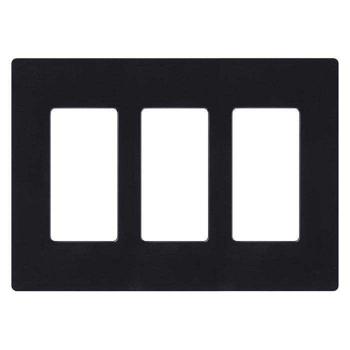 Lutron CW-3 Claro 3-Gang Wallplate