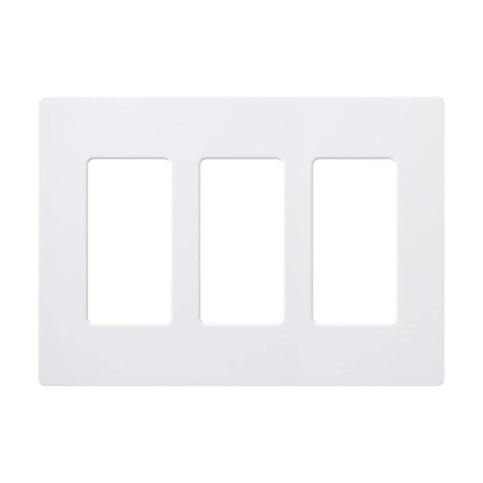 Lutron CW-3 Claro 3-Gang Wallplate
