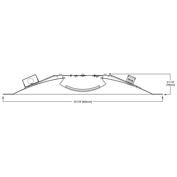Metalux Cruze 2x4 33W LED High Performance Retrofit Kit
