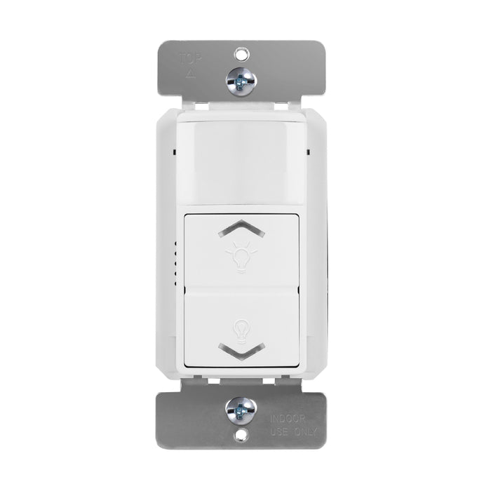 Enerlites DWODS-010 180° PIR Motion Sensor with 0-10V Dimmer Wall Switch