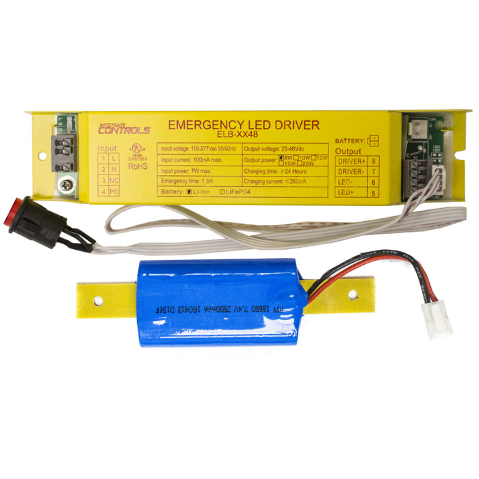 Westgate ELB-0848 8W Split Field-Installed Emergency LED Driver