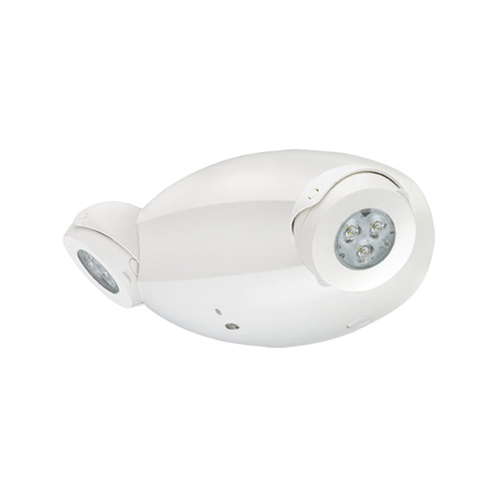 Lithonia ELM6L Quantum LED Adjustable Optics Emergency Light, Self-diagnostics, Self-Diagnostic, Remote Test, 120-347V