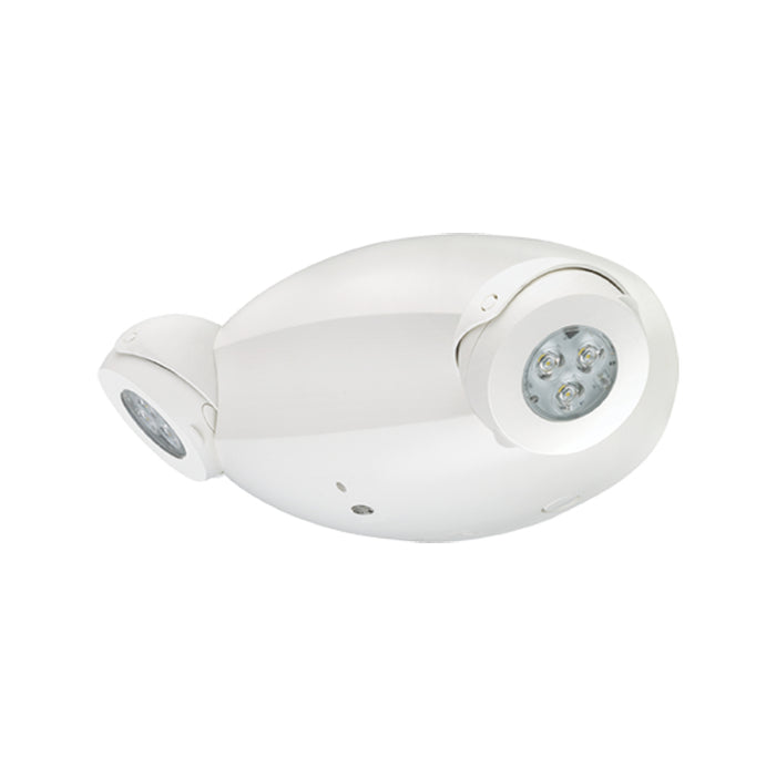 Lithonia ELM6L Quantum LED Adjustable Optics Emergency Light, Self-Diagnostics, 1100 Lumens, 120-347V