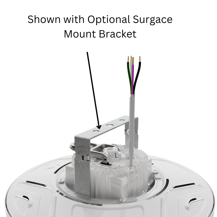 Lithonia Contractor Select CPRB ALO14 Compact Pro 148W/175W/195W LED Round High Bay, CCT Switchable, 120-347V