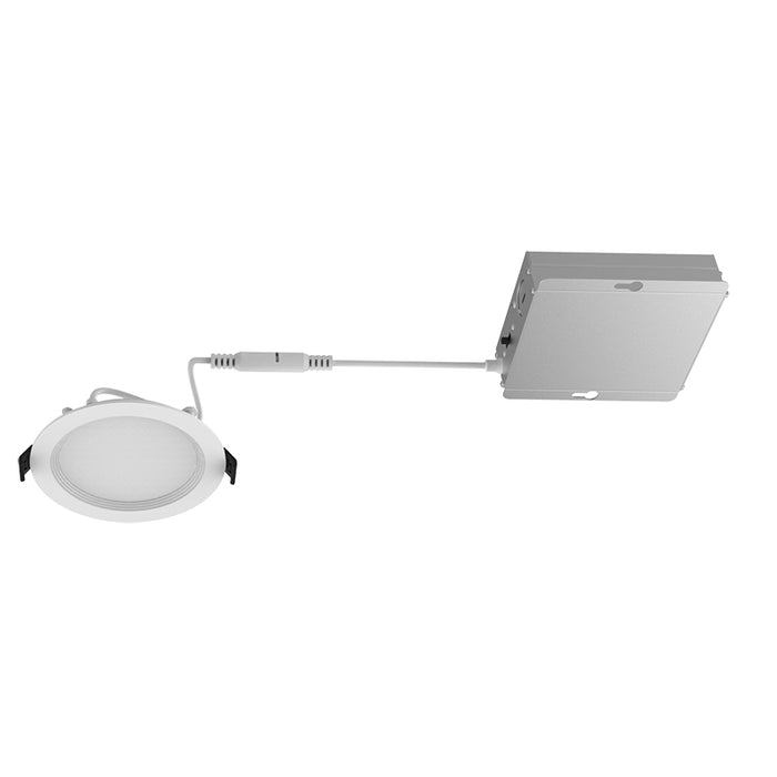 Westgate RSL4 4" 9W LED Slim Regressed Baffle Light, CCT