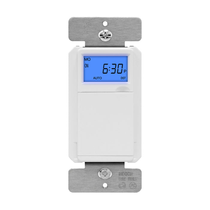 Enerlites HET01-H1 Astronomic Digital In-Wall Programmable Timer Switch