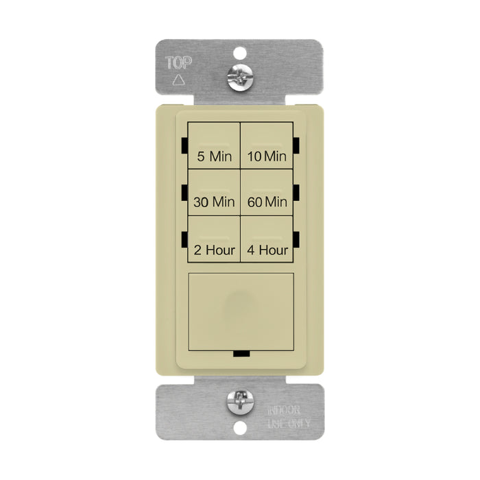 Enerlites HET06-R 4 Hour 7-Button Preset Light Timer Switch