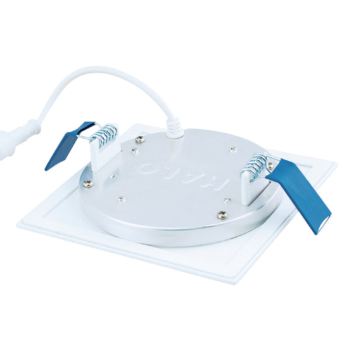Halo HLB4SP 4" LED Square Lens Downlight with Remote Driver/Junction Box, CCT Selectable