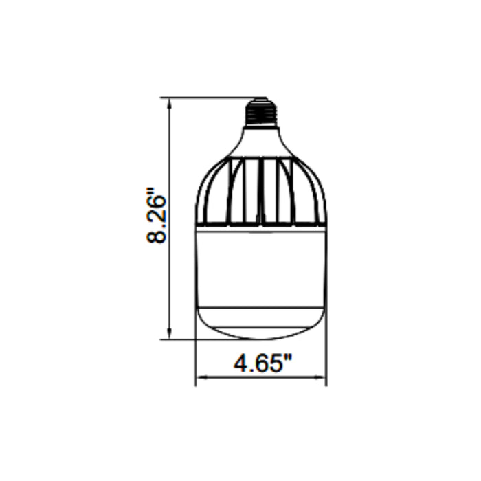 Westgate HPL 40W LED High Power Lamp, E26 Base, 3000K