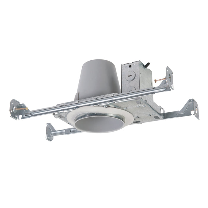 Halo E4TATSB 4" Non-IC AIR-TITE New Construction Housing with Adjustable Socket Bracket