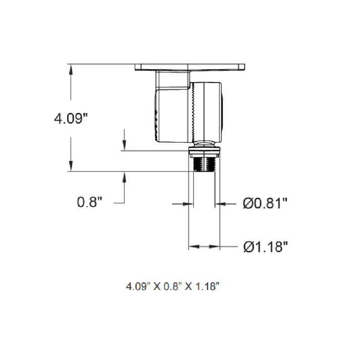Westgate LFE-KN 1/2" Knuckle Mounting Option