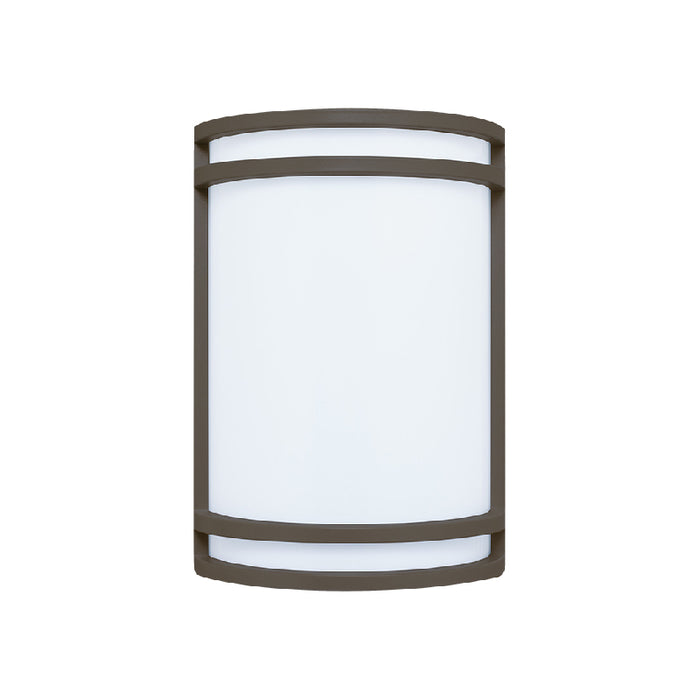 Westgate LDSL 12W 10" Tall, LED Outdoor Wall Sconce, CCT Selectable, 1200 Lumens, 120V