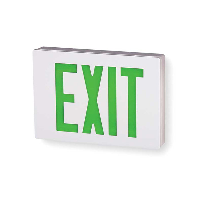 Lithonia LE Signature LED Exit Sign with Battery Backup, Double Face