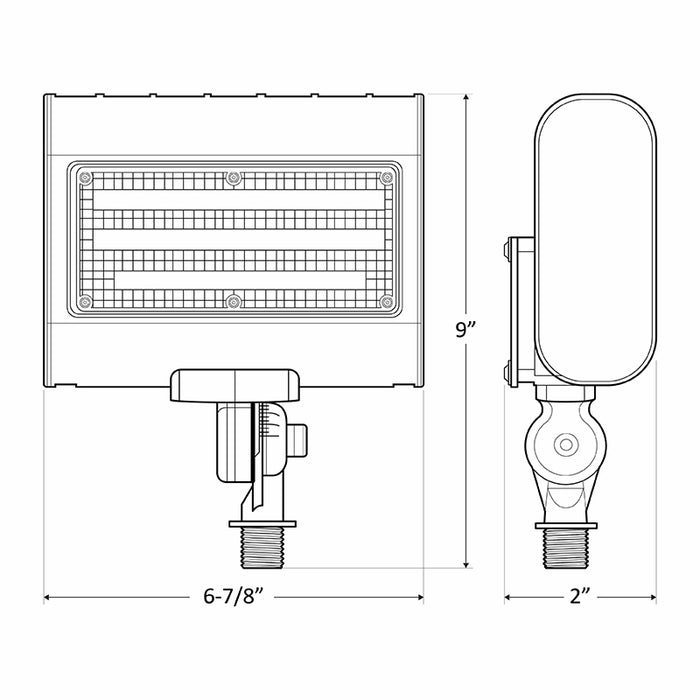 Westgate LFX-SM 10W/15W/20W/30W LED Small Flood Light with Knuckle