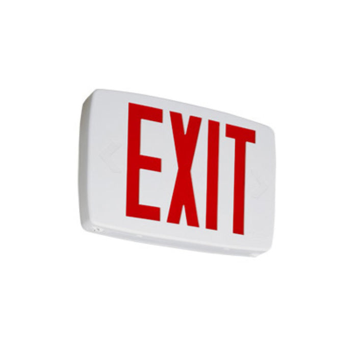 Lithonia LQM LED Exit with Battery Backup, Single Face, Self-diagnostics