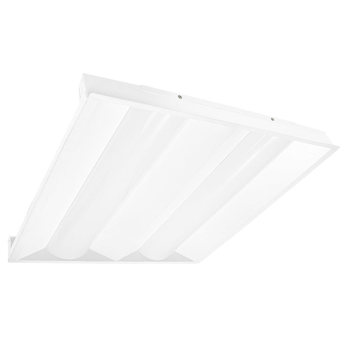 Westgate LTRD 2X2 25W/30W/35W LED Dual Lens Troffer, 3CCT Selectable, 120-277V