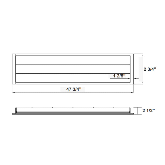 Westgate LTRE 1x4 26W/32W/40W LED Troffer, CCT - Pack of 2
