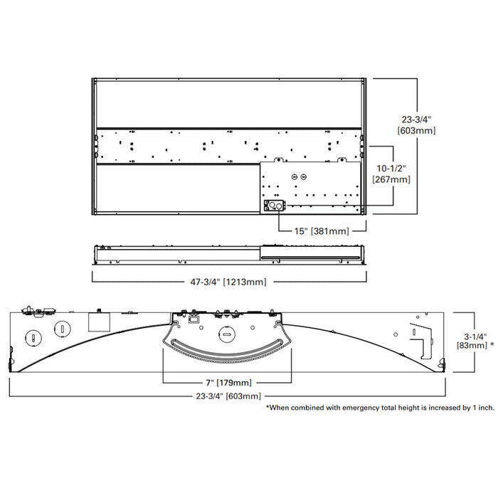Metalux Cruze ST 2x4 Standard Efficacy 36.2W LED Recessed Troffer