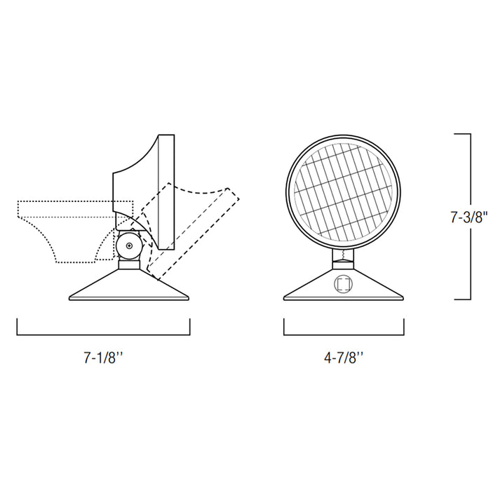Nora NE-831 Single Head Remote Emergency Light