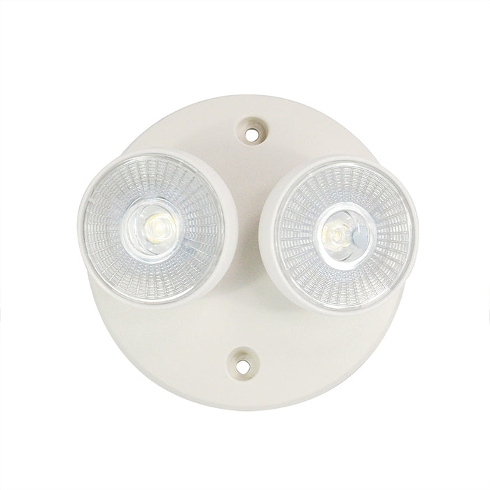 Nora NE-862LED Round 1W LED Emergency Dual Remote Head