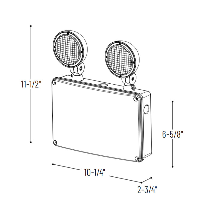 Nora NE-970 LED Emergency Light with Self Diagnostics