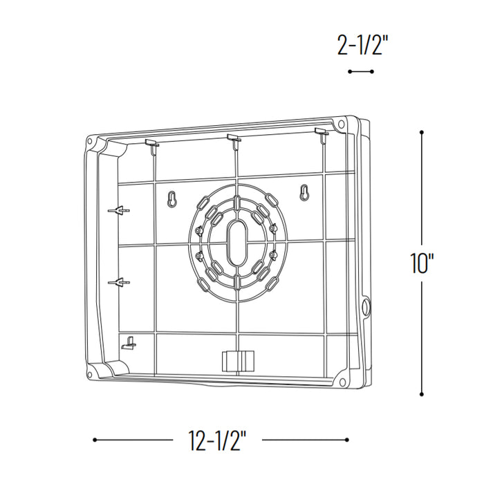 Nora NEG-60 Waterproof and Vandal Resistant Enclosure for Exit and Emergency Lights