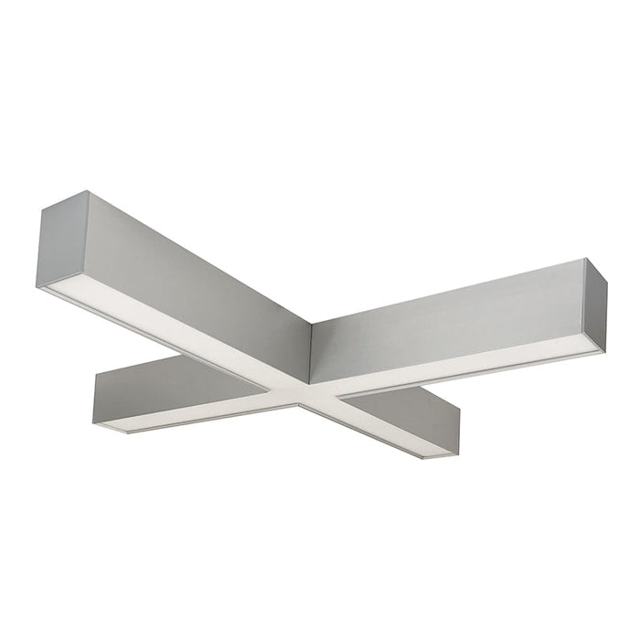 Nora NLUD-X334 "X" Shaped L-Line LED Indirect/Direct Linear, Selectable CCT
