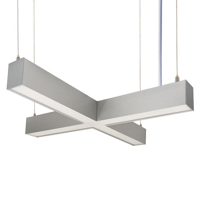 Nora NLUD-X334 "X" Shaped L-Line LED Indirect/Direct Linear, Selectable CCT