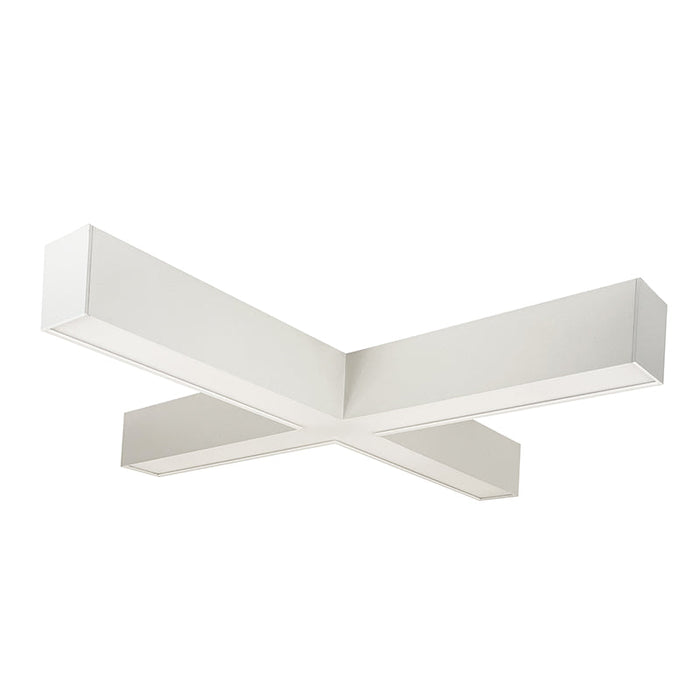 Nora NLUD-X334 "X" Shaped L-Line LED Indirect/Direct Linear, Selectable CCT