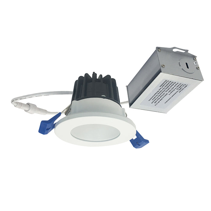 Nora NM2-2RDC 2" 8W Round LED Recessed Downlight, 3000K