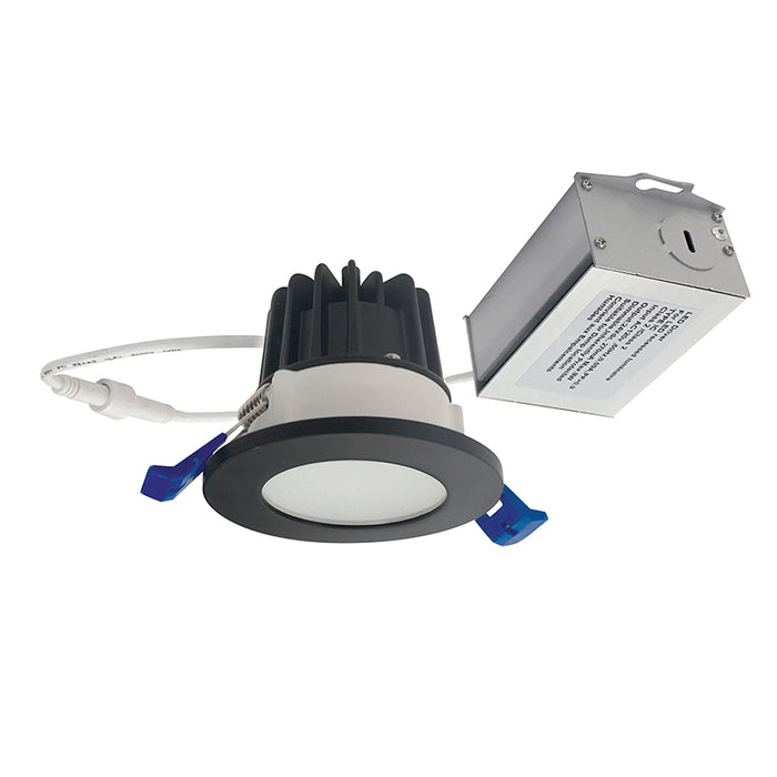 Nora NM2-2RDCS 2" 6W Round LED Lensed Downlight, 2700K