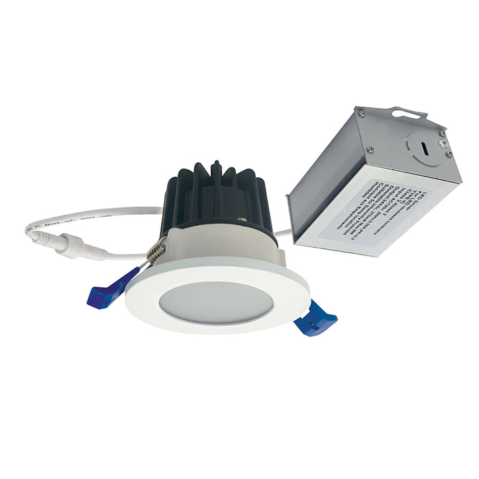 Nora NM2-2RDCS 2" 6W Round LED Lensed Downlight, 2700K