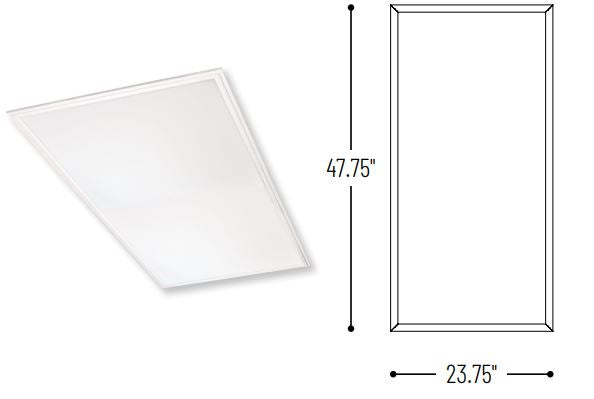 Nora NPDBL-E24 2' x 4' LED Backlit Panel, 5000K