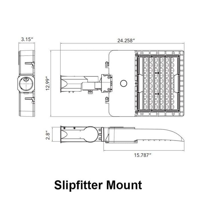 Elite OAL-202-LED-20000 150W LED Medium Area Light