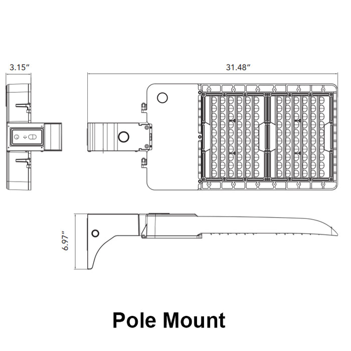 Elite OAL-302-LED-32000 250W LED Large Area Light
