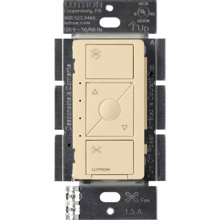 Lutron PD-FSQN Caseta Wireless In-Wall 4 Speed Quiet RF Fan Control