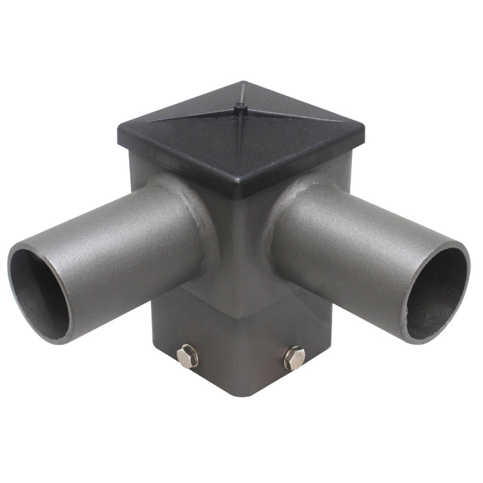 Westgate PSS4T90HTZ Square Horizontal Tenons - 90°, 4" pole