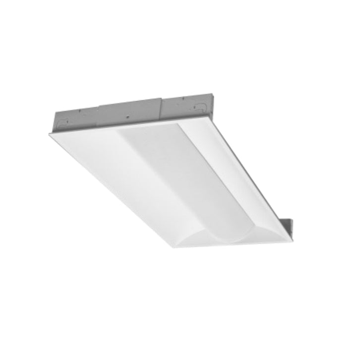 Westgate LTR 2x2 40W LED Center Basket Troffer Light with Perforated Basket, 3500K