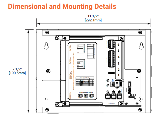 Greengate RC3-PL 3 Relays, Plenum Room Controller