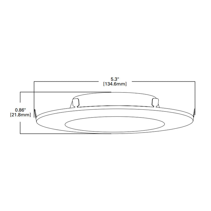 Halo RL4TRMTBZ 4" Tuscan Bronze Trim Ring, Smooth Splay